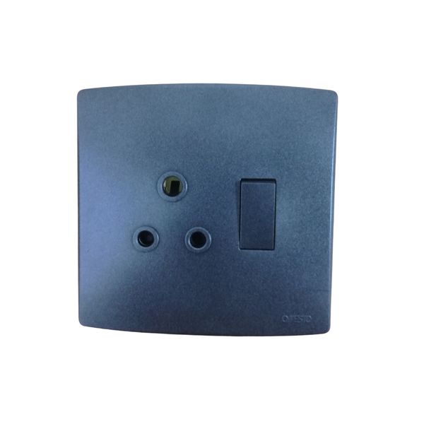 P Piper 4 X 4 Single Socket Black - 2 Pack