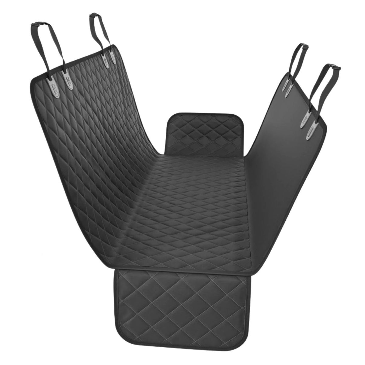 Dog Car Seat Cover | waterproof - Hammock Design, Black | Small Size