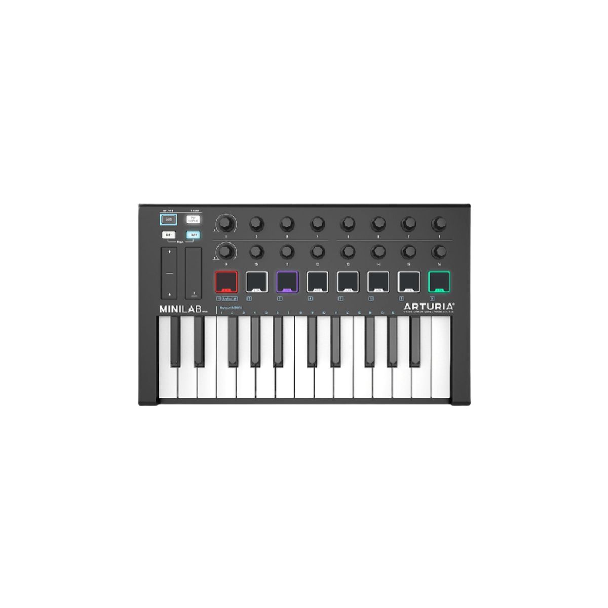 Arturia MiniLab MkII Midi Controller - Black Editon