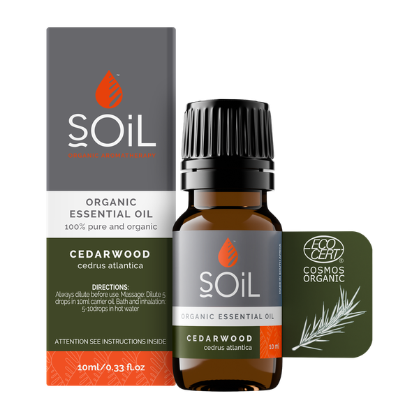 Soil Organic Cedarwood Essential Oil - 11ml