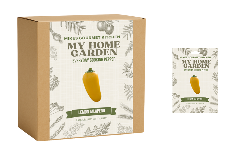 Chilli Grow Kit Complete - Lemon Jalapeno + Seed pack