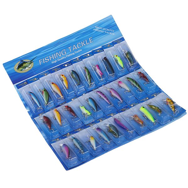 Metal Fishing Lure Set - 30 Piece