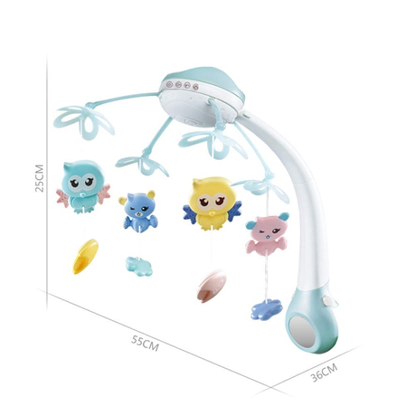 Projection mobile best sale for crib