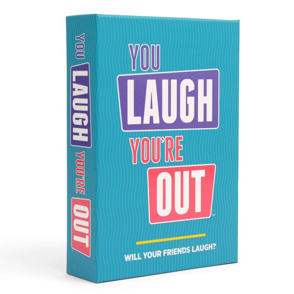 You Laugh You're Out Card Game - Card Game for Party, Family &amp; Friends