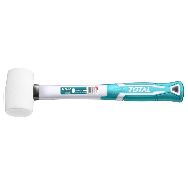 Total Tools 2Pcs Industrial Rubber Hammer 220g (8oz)