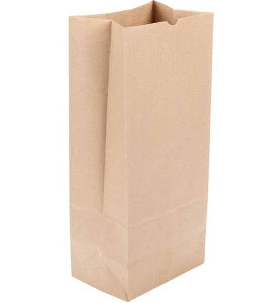 Aro Brown Paper Bag - 110mm x 60mm x 195mm - 50 Piece