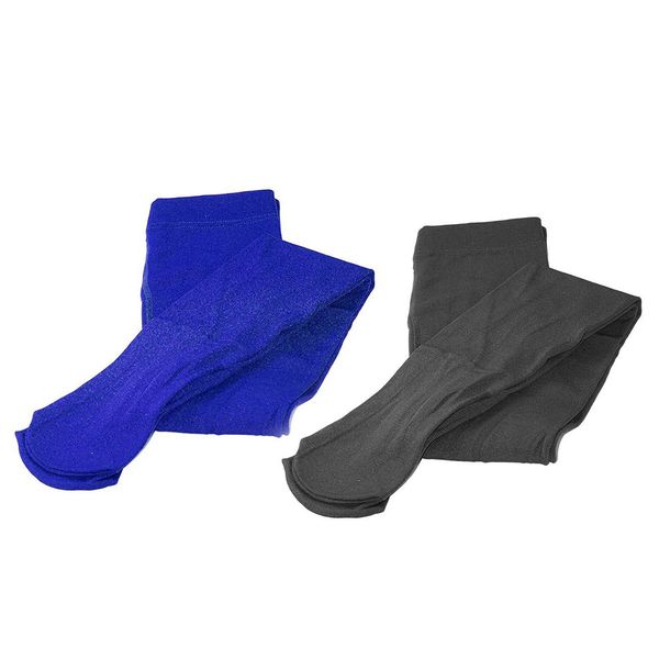 Kid's Black &amp; Blue Strecthy Pantyhose Leggings For Winter-Set of 2