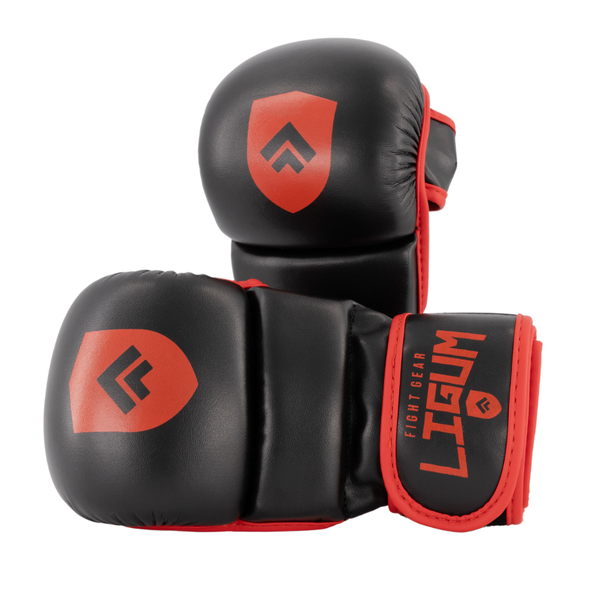 Ligum MMA Grappling Schutte Gloves