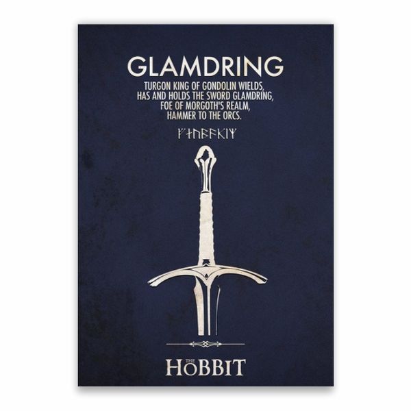 Glamdring Sword Poster - A1