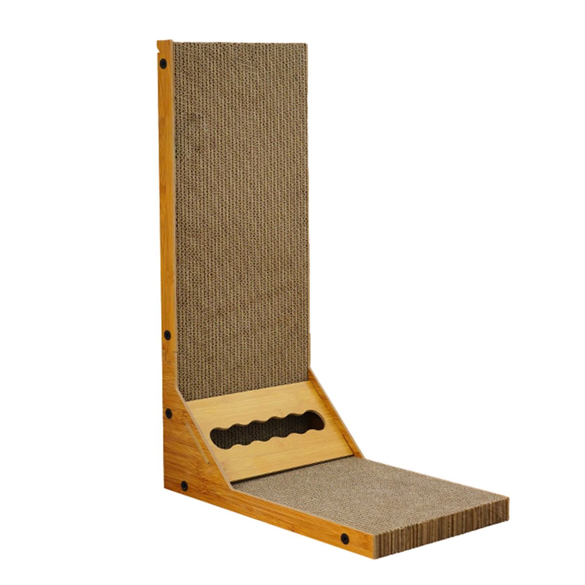 Cat Scratch Cardboard Scratch Pad Cat Bed - Vertical L type - (hight ...