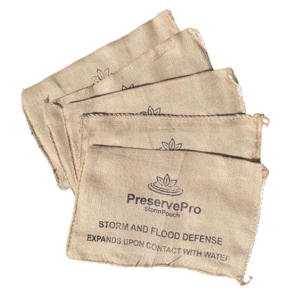 PreservePro Storm Water Bags for Flood Defence - 5 pack