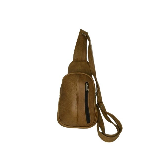 Leather Crossover Backpack -Unisex