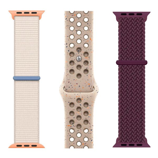 3-Pack Watch Bands Straps for Apple Watch (Fits: 38/40/41mm)