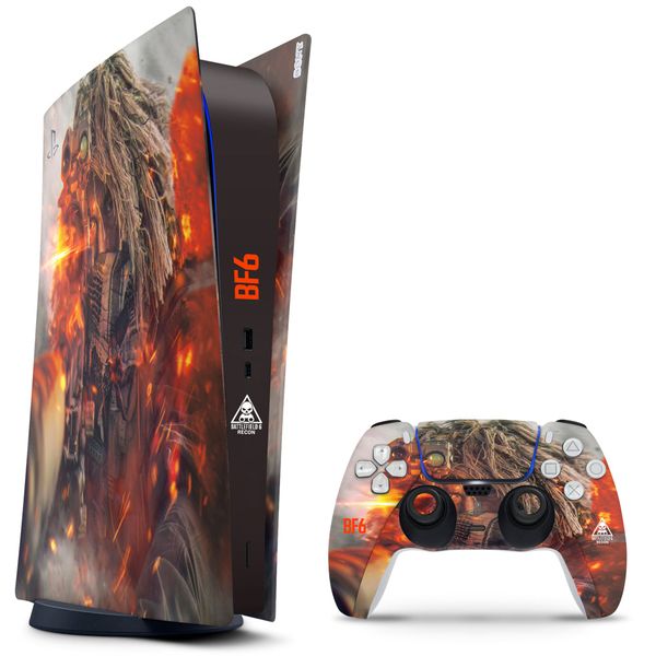 Decal Skin Compatible with PS5 Digital (No Disc): Battlefield 6 Engineer (Decal Only)