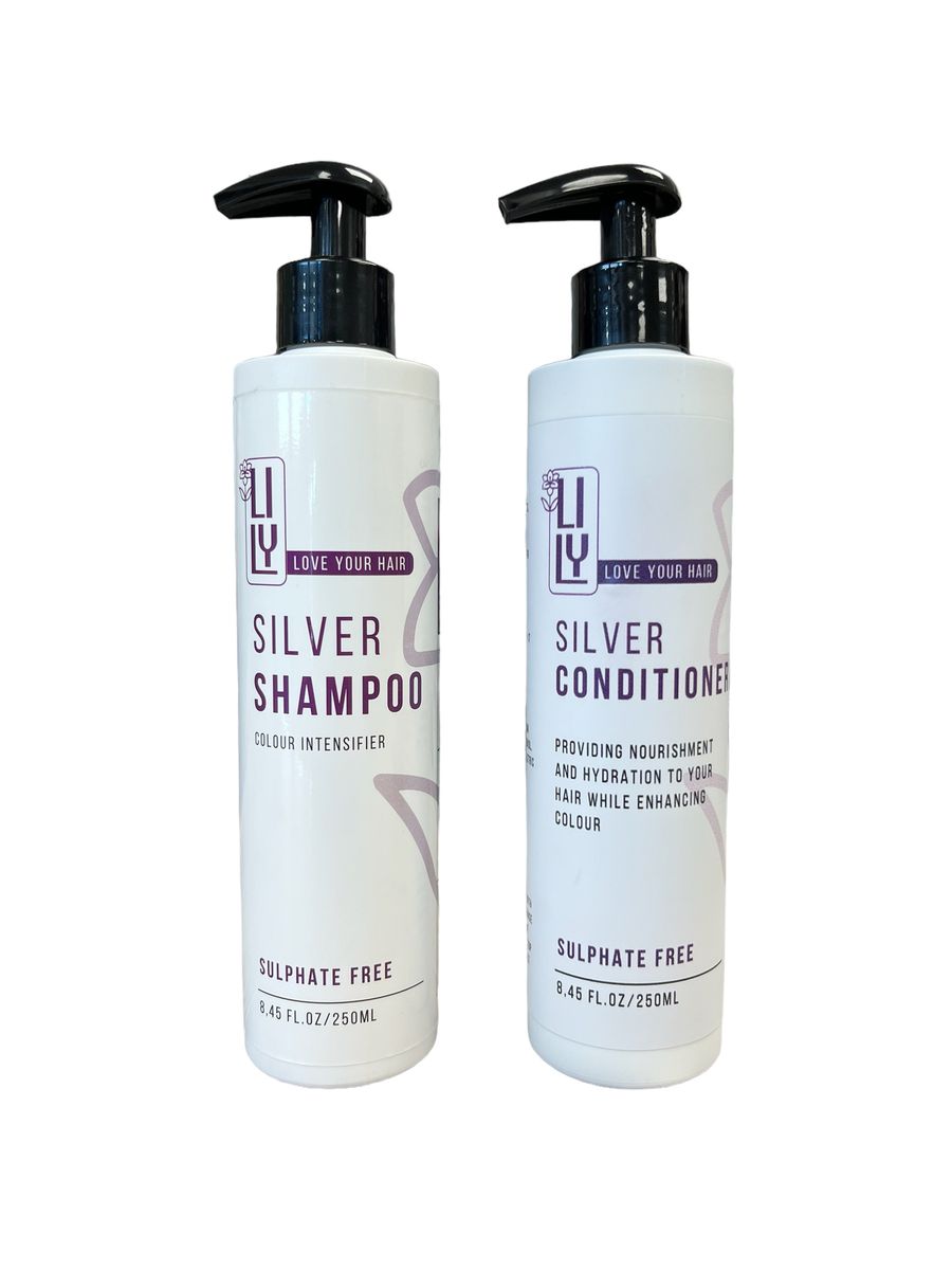 Lily Silver Shampoo and Conditioner 250 ml Combo