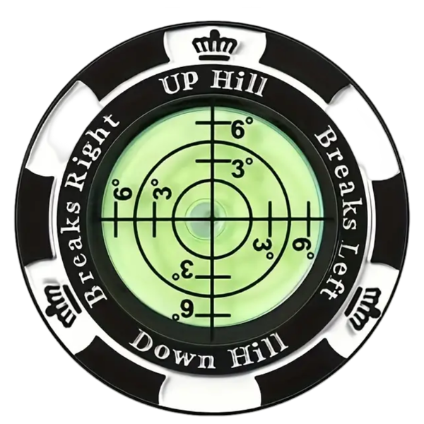 Ball Marker &amp; Green Reader - Black &amp; White