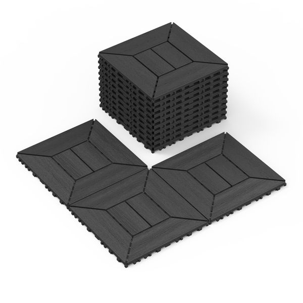 Waterproof Interlocking Tiles - Perfect for Outdoor Use