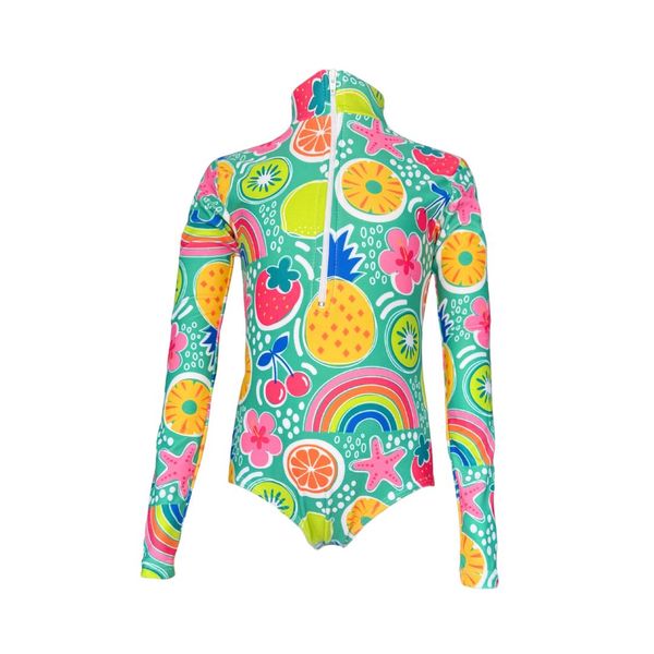 Girls Swim Costume Summer Fruit
