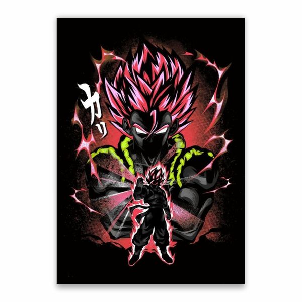 Goku Red Super Saiyan Poster - A1