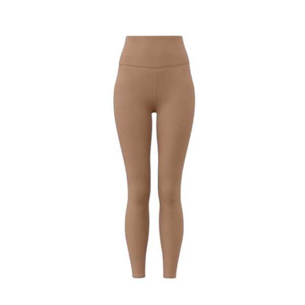 High Elastic Yoga Pants - Brown