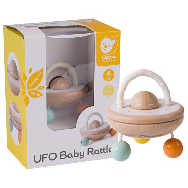 Classic World UFO Baby Rattle