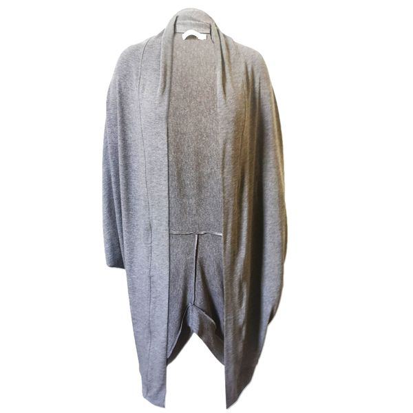 Nucleus - Cocoon Cardigan in Grey Melange