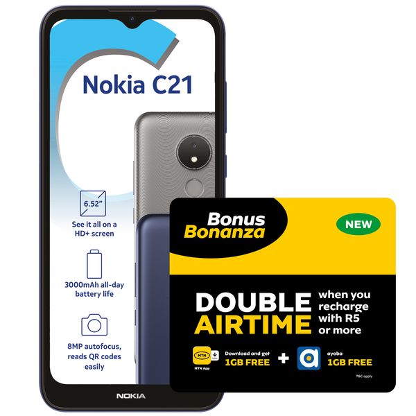 Nokia C21 32GB Dual Sim - Dark Blue(NL)