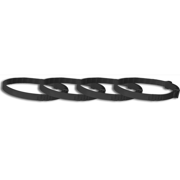 4 Pack 62cm Calming and Anxiety Collar For Dog With Pheromones - Black