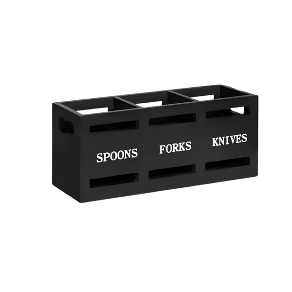 Bestby -3-Section Cutlery Organizer for Spoons, Forks &amp; Knives