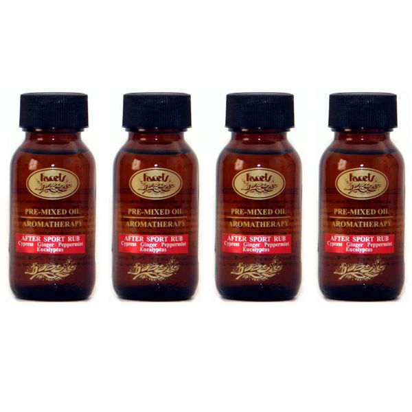 Facets Aromatherapy Pre-Mixed Mood Essential Oils - After Sport Rub-4x50 ml