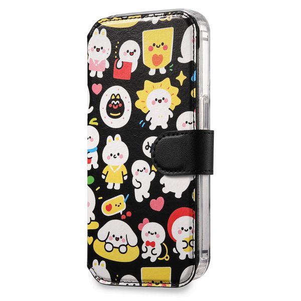 2-in-1 Painted Magnetic Flip Case Compatible with Apple iPhone 16 Pro Max