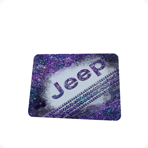Purple Jeep - Mouse Pad