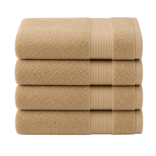 Amari Guest Towel Taupe 30x50cm - 4 Piece