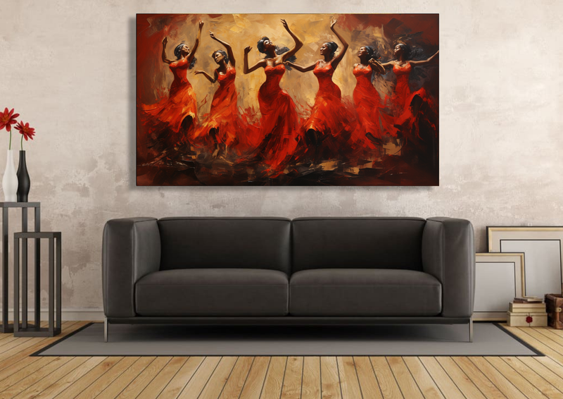 Canvas Wall Art - Spirit of the Dance - IM1151