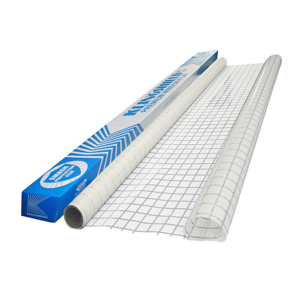 Klingshield White Small Squares Window Film - 1.5m x 5m