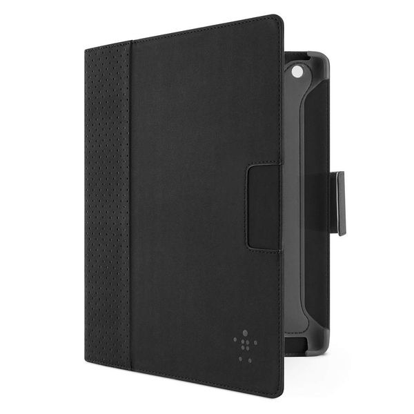 Belkin Apple Protect Cinema Dot Folio for iPad 2, 3 &amp; 4 - Black &amp; Grey