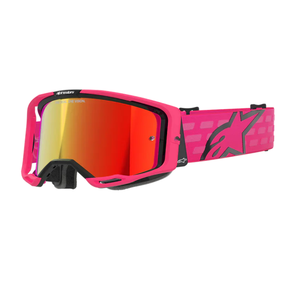 Alpinestars Vision 8 Corp Goggles Pink Mirror Re image