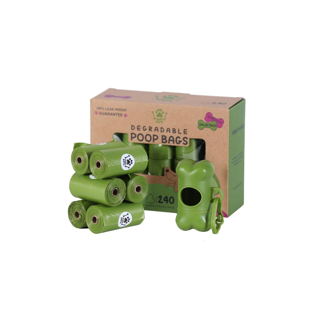 Bark Bite Biodegradable Dog Poop Bags Premium Extra Thick Dispenser 240 Bags Shop Today. Get it Tomorrow takealot