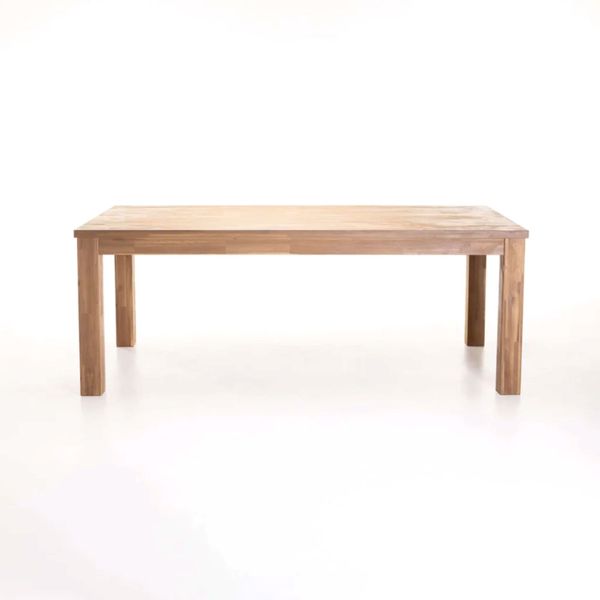 Curly Care - Pokey Dining Room Table - Light Oak - 8 Seater