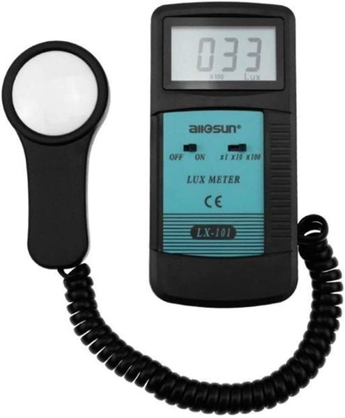 Luxmeter Luminometer Tester Photometer Digital LCD Light Meter LX101