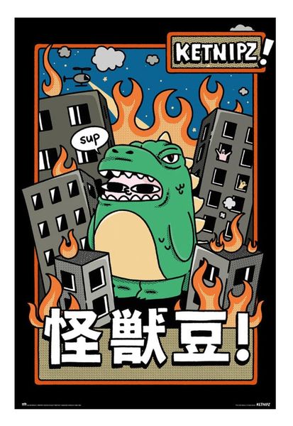 Ketnipz - Beanzilla Poster