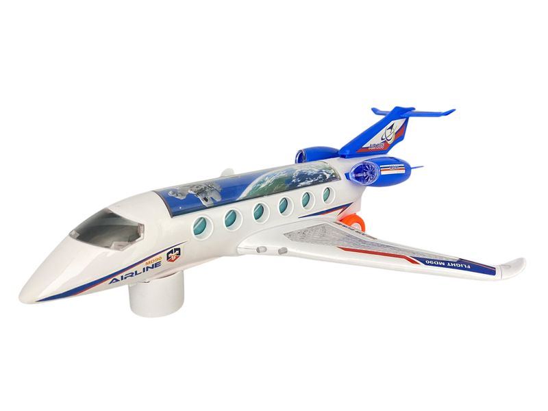 Air Bus World Flight - Electric Light &amp; Sound Toy Plane
