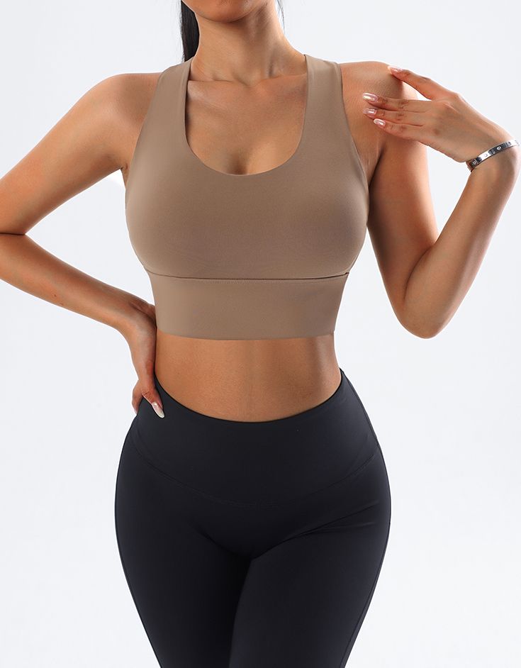 Fitness Sports Bra - High Impact Support - Coca Brown | Shop Today. Get it Tomorrow! | takealot.com