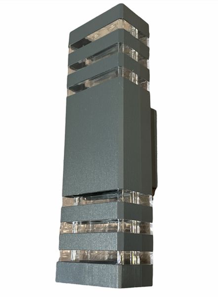 Outdoor Up Down Square Wall Lamp