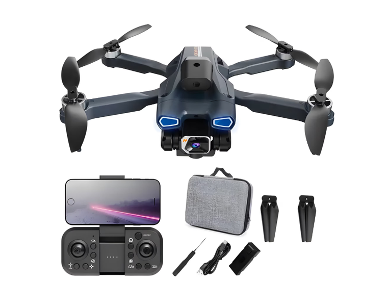Entry-Level Drone, Equipped With 2 HD Cameras, Capable of 3D Flips , Blue
