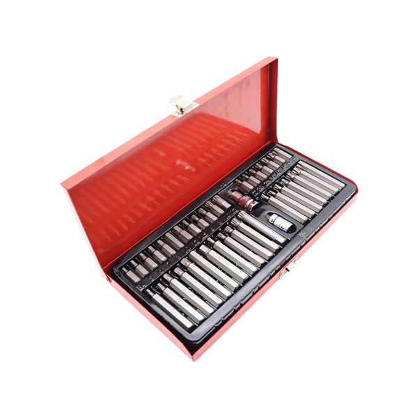 40 Piece Carbon Steel Bit Socket Set