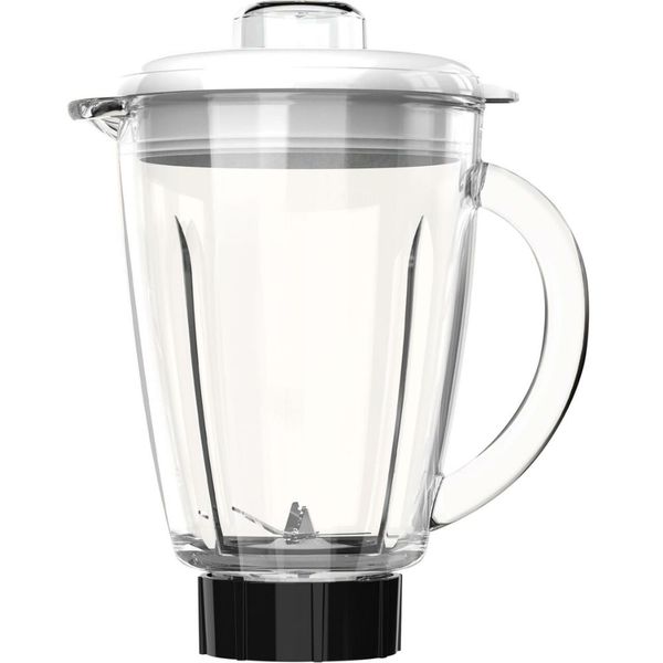 Decakila - Glass Jug 1.5L for Blender with 6 Sharp Stainless Steel Blades