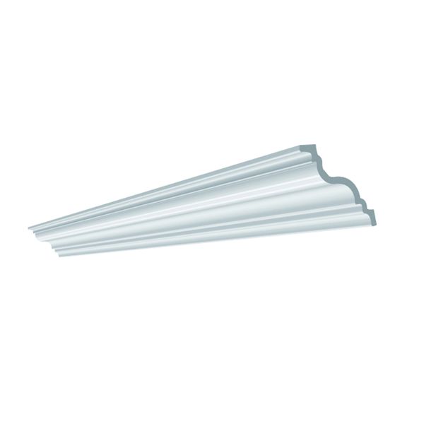 Upper Edge Polystyrene Cornice - Y100 8pck