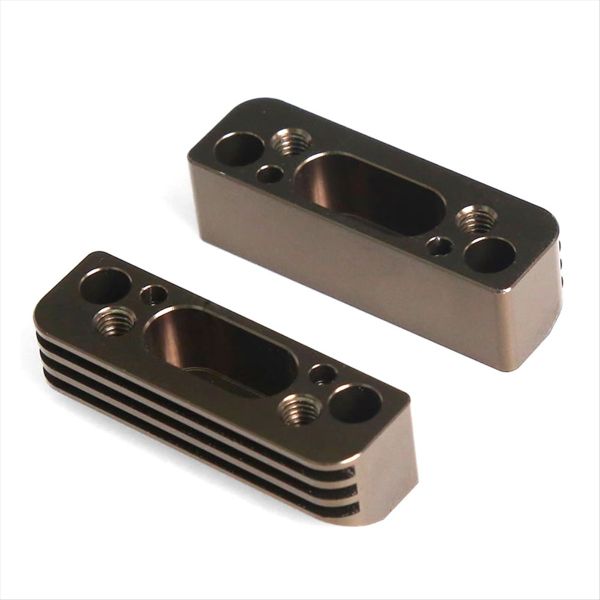 2 Pcs Rc Car Metal Engine Mount Base for Kyosho Mp9