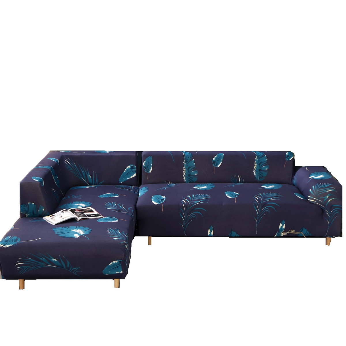 3 Piece Luxury 21 - Blue Sofa / Couch Covers 3.2.1 | Shop Today. Get it ...